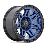 D813 17X9 5X5.0 DRK-BLUE BLK-RG -12MM Fuel 1PC