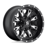 D513 17X6.5 8X6.5 MT-BLK-MIL -140MM Fuel 1PC