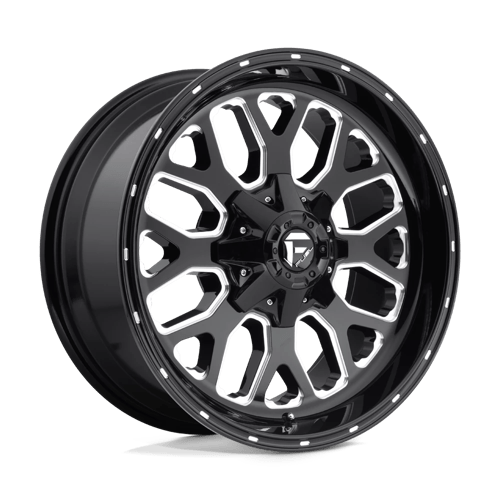 D588 20X10 5X5.5/150 GL-BLK-MIL -18MM Fuel 1PC