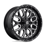 D588 20X10 5X5.5/150 GL-BLK-MIL -18MM Fuel 1PC