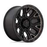 D824 20X10 6X135 M-BLK-DDT -18MM Fuel 1PC