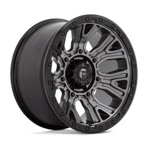 D825 20X10 6X135 M-GNMTL BLK-RG -18MM Fuel 1PC