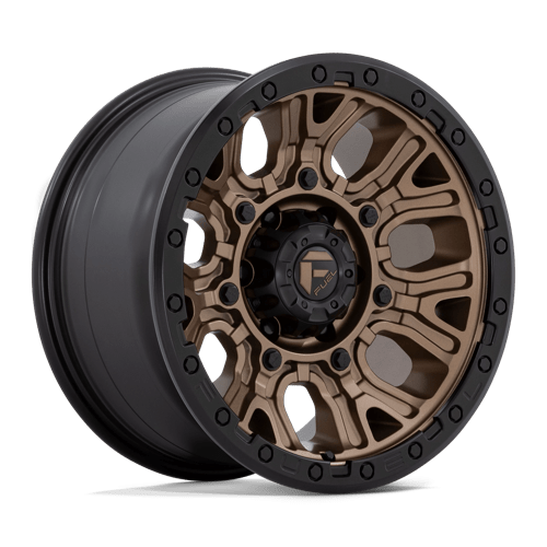 D826 17X9 6X5.5 M-BRZ BLK-RG 1MM Fuel 1PC