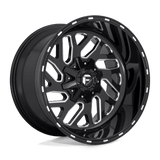 D581 20X9 5X5.5/150 GL-BLK-MIL 01MM Fuel 1PC