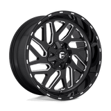 D581 22X10 6X135/5.5 GL-BLK-MIL -19MM Fuel 1PC