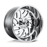 D609 20X10 5X5.5/150 CHR-PLATED -18MM Fuel 1PC