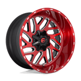 D691 20X10 8X180 BRSH-RED-MIL -18MM Fuel 1PC