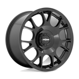 R187 18X9.5 5X112/4.5 G-BLK 38MM Rotiform