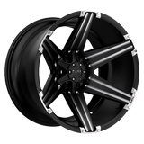 TUT12 20X12 6X5.5 S-BLK MILLED -45MM Tuff