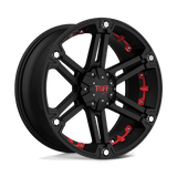 TUT01 20X9 5X5.0/5.5 F-BLK RED-INS 10MM Tuff