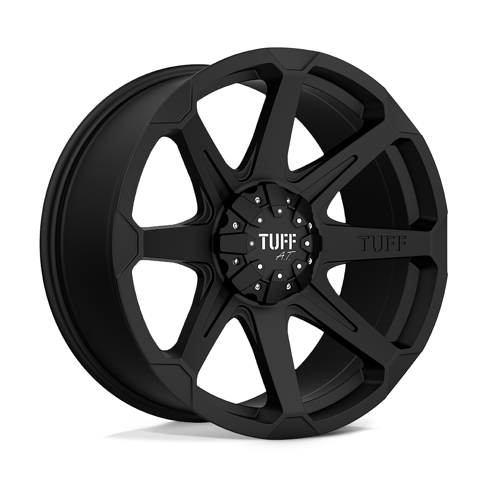 TUT05 22X10 5X4.5/5.0 F-BLK MACH-FC -20MM Tuff