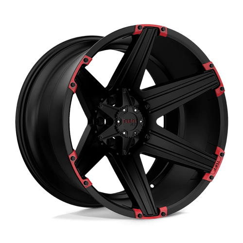 TUT12 22X12 6X5.5 S-BLK RED-INS -45MM Tuff