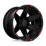 TUT12 22X12 6X5.5 S-BLK RED-INS -45MM Tuff