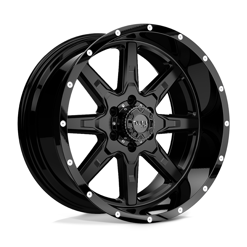 TUT15 18X10 8X170 S-BLK G-BLK-LP -13MM Tuff