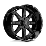 TUT15 18X10 8X170 S-BLK G-BLK-LP -13MM Tuff