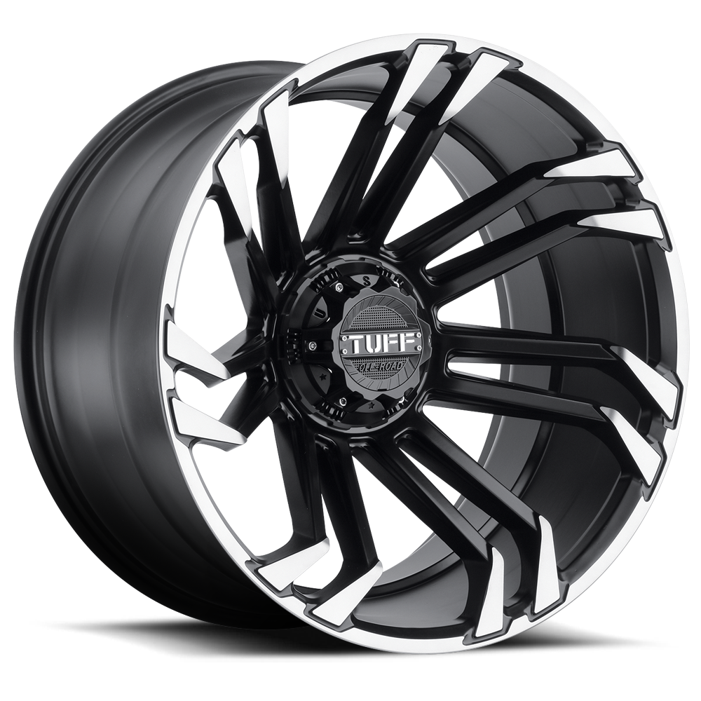 TUT21 20X10 5X5.0/5.5 M-BLK MACH -19MM Tuff