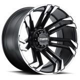 TUT21 20X10 5X5.0/5.5 M-BLK MACH -19MM Tuff