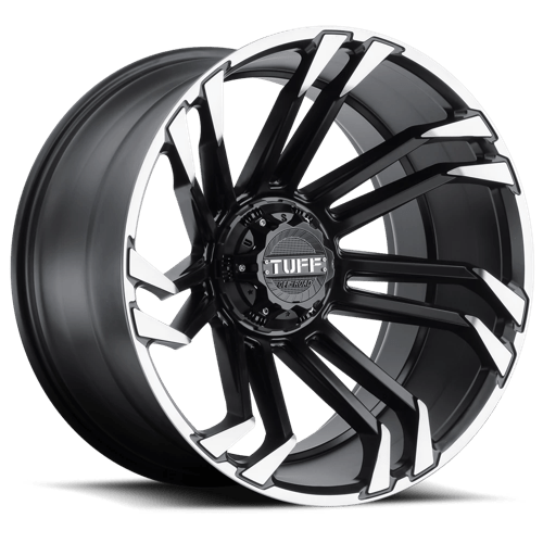 TUT21 20X10 5X5.0/5.5 M-BLK MACH -19MM Tuff