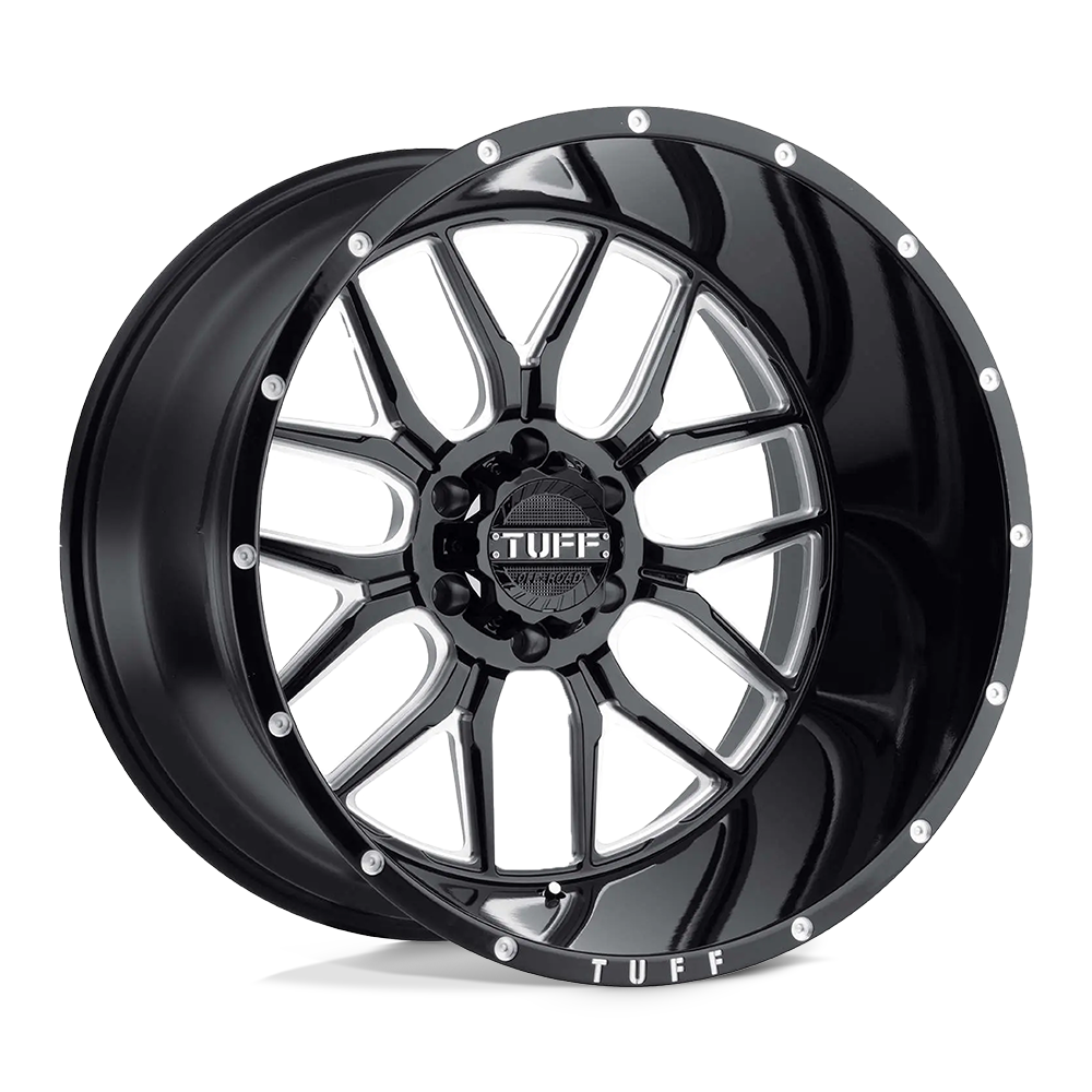 TUT23 22X14 6X5.5 G-BLK MILL -76MM Tuff