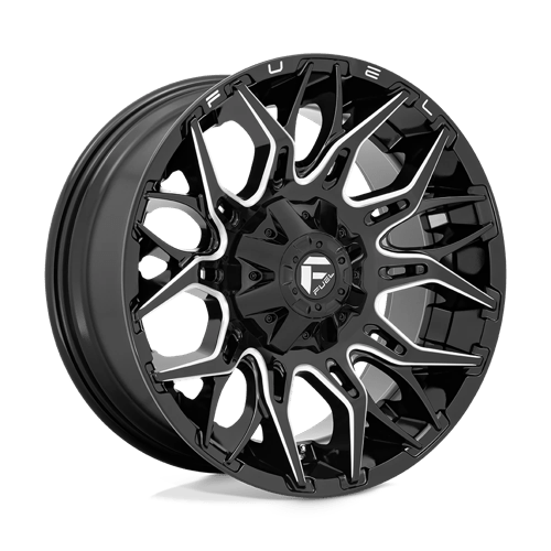 D769 20X10 5X5.5/150 G-BLK-MILL -18MM Fuel 1PC