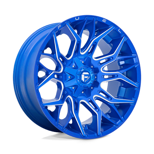 D770 22X10 8X170 BLUE-MILL -18MM Fuel 1PC