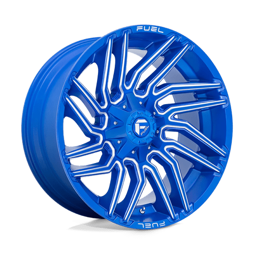 D774 22X10 8X180 BLUE-MILL -18MM Fuel 1PC