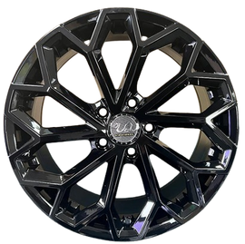 U2-65-M 17X7.5+38 5X114.3 C.B-73.1 B ALL BLACK