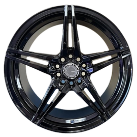 VELSEN WHEEL 567-M 17X7.5+35 5X100+5X114.3 C.B-73.1 B ALL BLACK