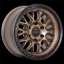 Load image into Gallery viewer, LOCK OFFROAD ONYX 17X9-12 6X139.7 CB-106.2 MATTE BRONZE