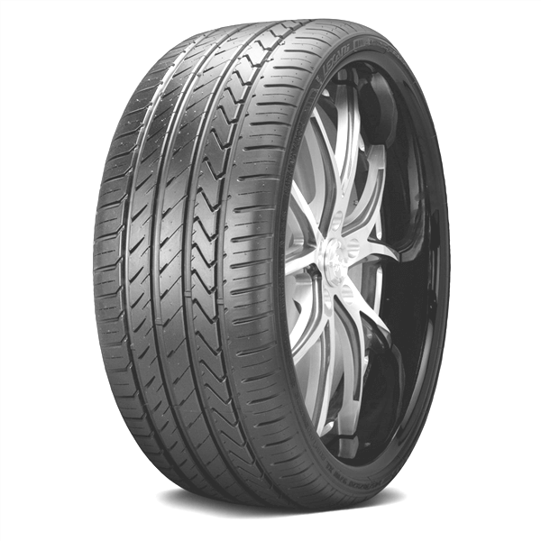 High-performance LEXANI tire optimized for smooth handling and responsiveness