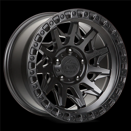 LOCK OFFROAD LUNATIC 20X9+1 8X165.1 CB-125.2 MATTE BLACK