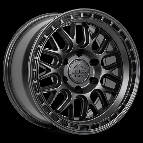 LOCK OFFROAD ONYX 17X9-12 6X139.7 CB-106.2 MATTE BLACK