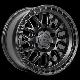 LOCK OFFROAD ONYX 17X9-12 6X139.7 CB-106.2 MATTE BLACK