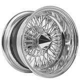 WIRE WHEELS 13X7 REVERSE CHROME 72 SPOKE