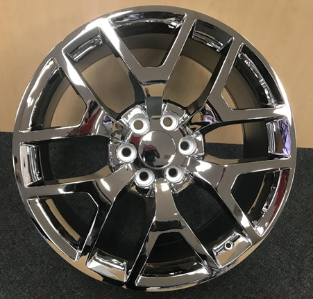 STW 288 22X9.5+30 6X139.7 CHROME GMC REPLICA
