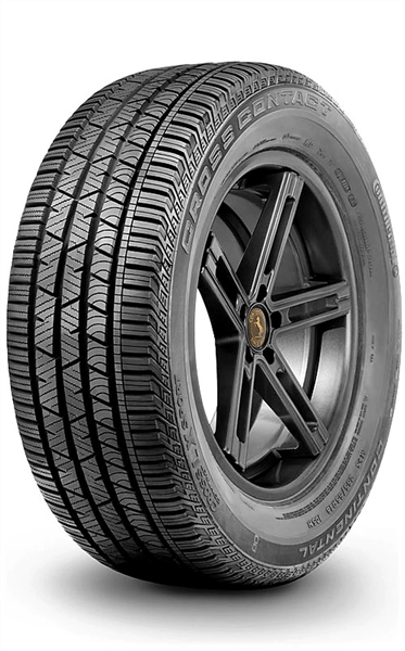 High-performance Continental tire optimized for responsive handling and smooth rides