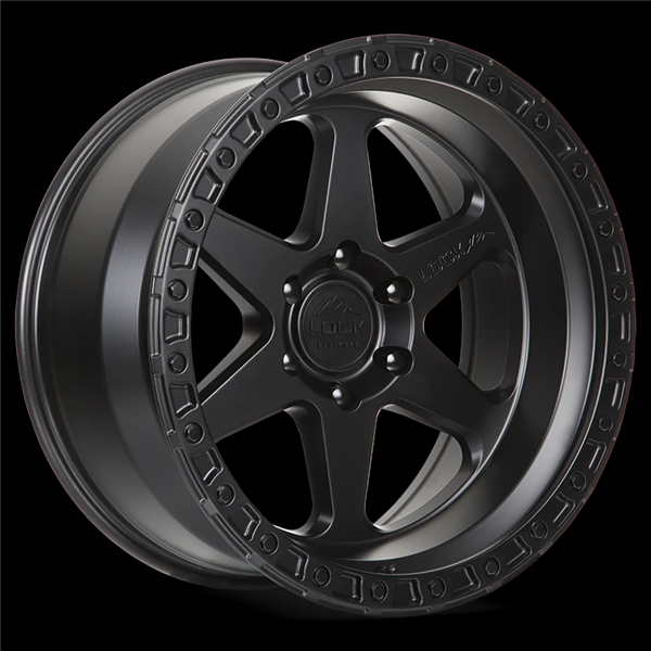 LOCK OFFROAD OLYMPUS 17X9-35 6X135 CB-87.1 MATTE BLACK