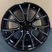 Load image into Gallery viewer, STW 218-M 22X9.5+15 5X115 HELLCAT REPLICA
