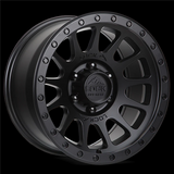 LOCK OFFROAD YOSEMITE 20X9+18 6X139.7 CB-106.2 MATTE BLACK W/BLACK RING