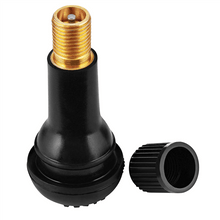 Load image into Gallery viewer, BLACK RUBBER VALVE STEM TR413