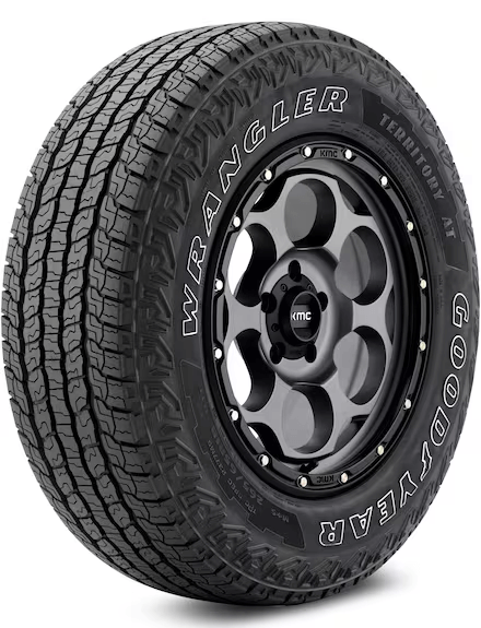 Goodyear all-season tire featuring robust construction for long-lasting durability