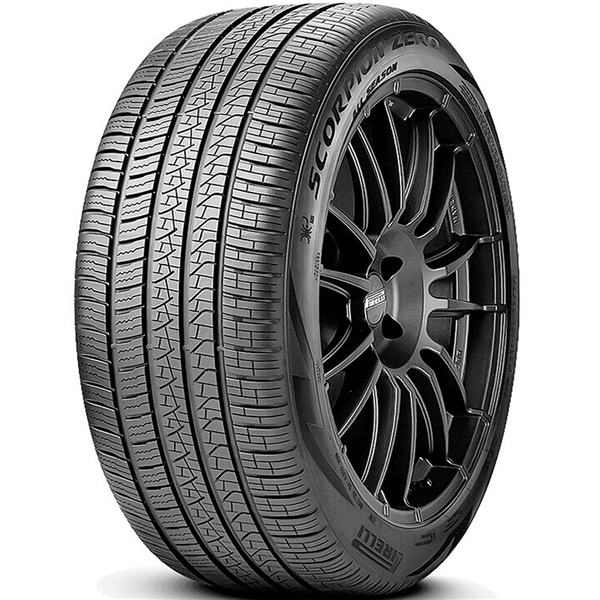 High-performance PIRELLI SCORPION tire optimized for smooth handling and responsiveness