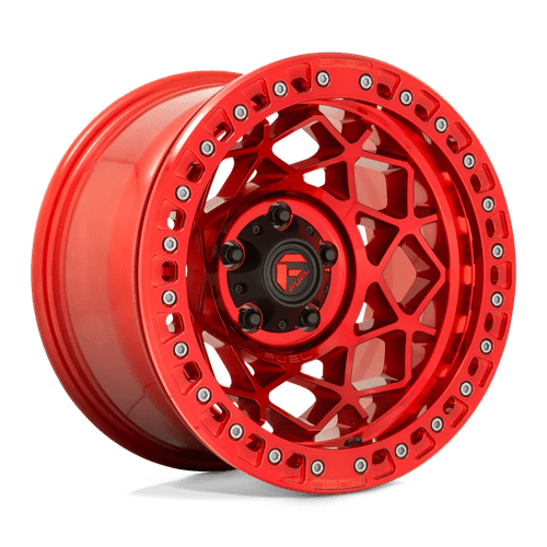 D121 17X9 5X5.0 GL-RED -15MM Fuel 1PC