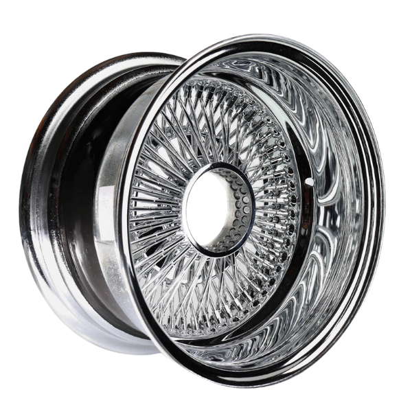 13x7 100 SPOKE REVERSE CHROME SET OF 4