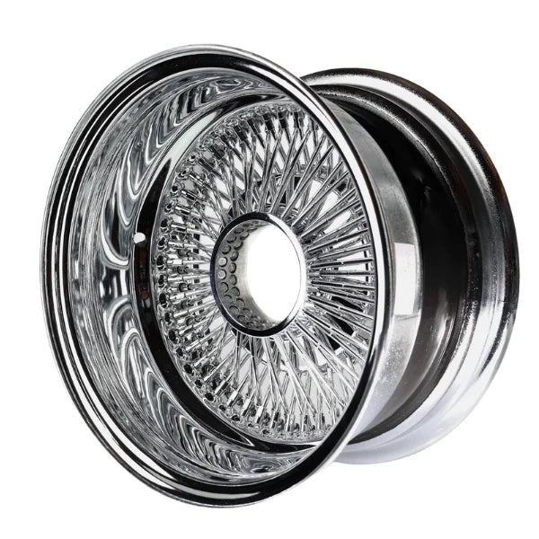 20X8 150 SPOKE  REVERSE CHROME SET OF 4