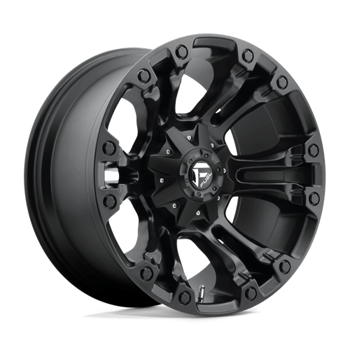 D560 20X10 6X135/5.5 MT-BLK -18MM Fuel 1PC