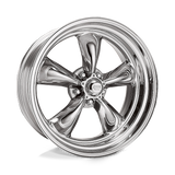 VN505 15X8 5X4.5 POLISHED -18MM American Racing Vintage