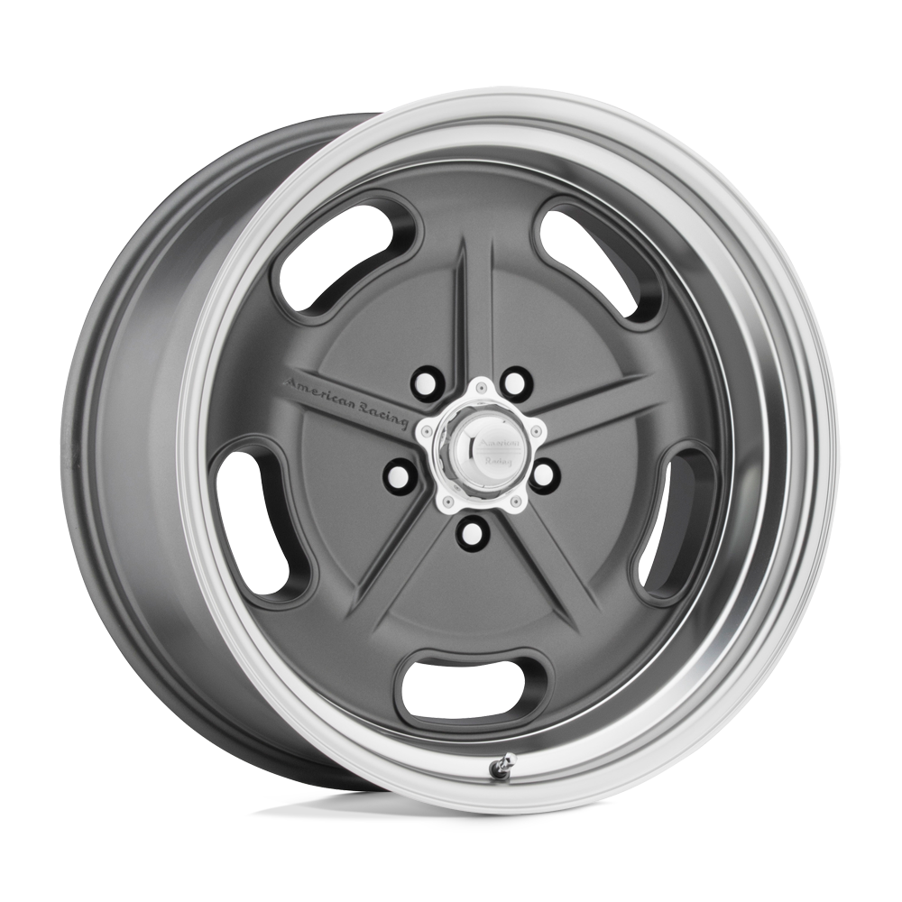 VN511 22X8.5 5X4.75 MAG GRAY DIA LP 00MM American Racing Vintage