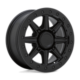 BUWBB 14X7 4X156 M-BLK 51MM Black Rhino Powersports