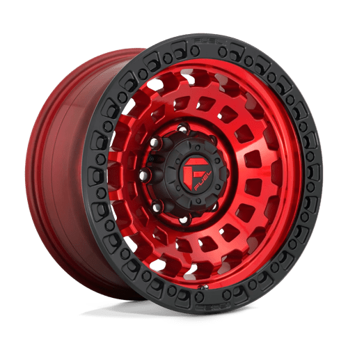 D632 18X9 5X5.0 GL-RED-BBR -12MM Fuel 1PC